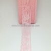 Puntilla encaje de nylon color rosa 4 cm ancho. mod Flores. Artículos para costura. Mercería online