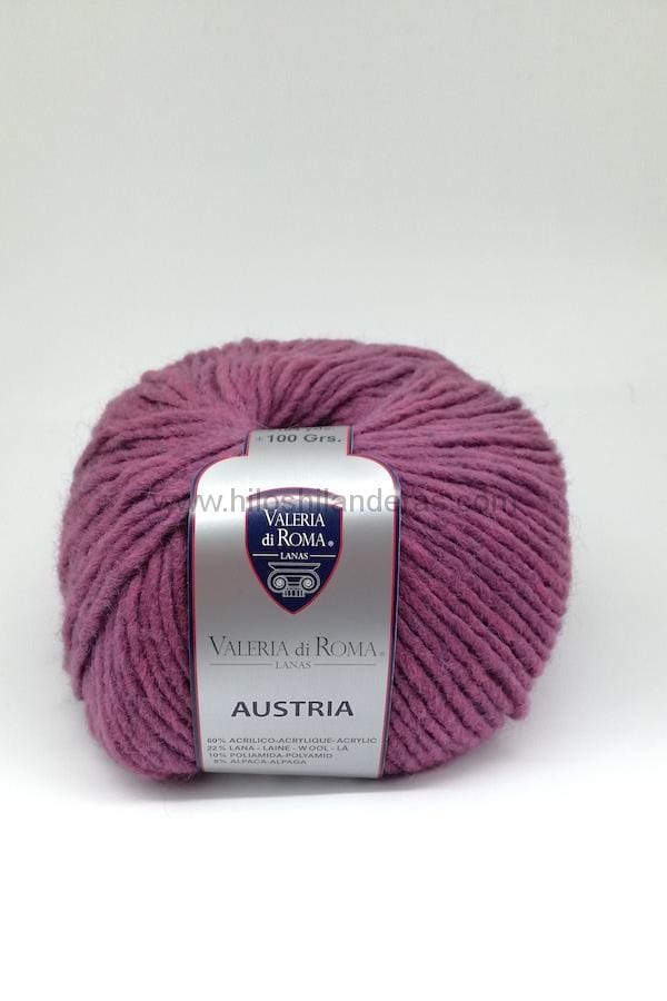 Madeja de lana Valeria Lanas 5,5 - 6 mm grosor mod. Austria