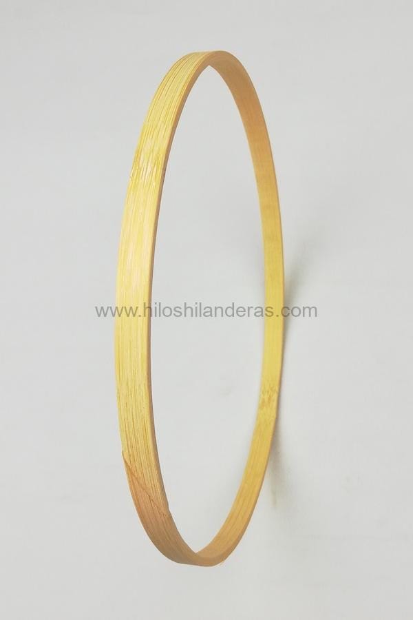 Aro de madera para Atrapasueños 19,5 cm de diámetro. Moda boho a tu alcance. Mercería online.