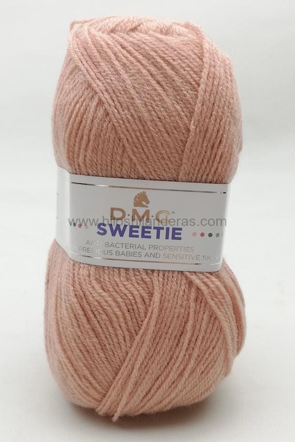 Madeja de lana para bebé Sweetie de DMC para agujas de 2,5 mm. Tienda online de hilos y lanas en Sevilla. Mercería barata. Handmade. Encargos de crochet todas las tallas