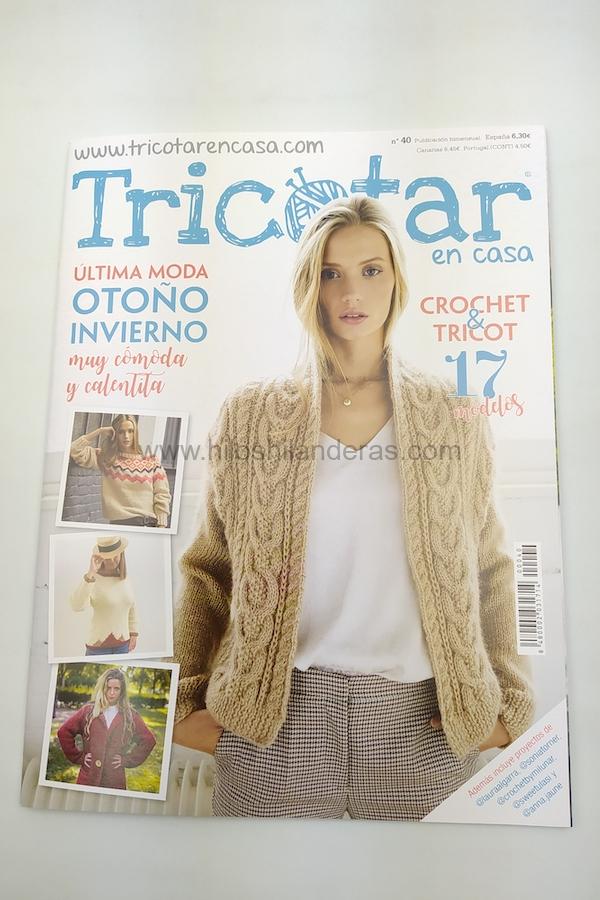 Revista Tricotar en Casa nº40 Otoño / Invierno. Tienda de hilos y lanas en Sevilla. Mercería online. Todo para amigurumis.