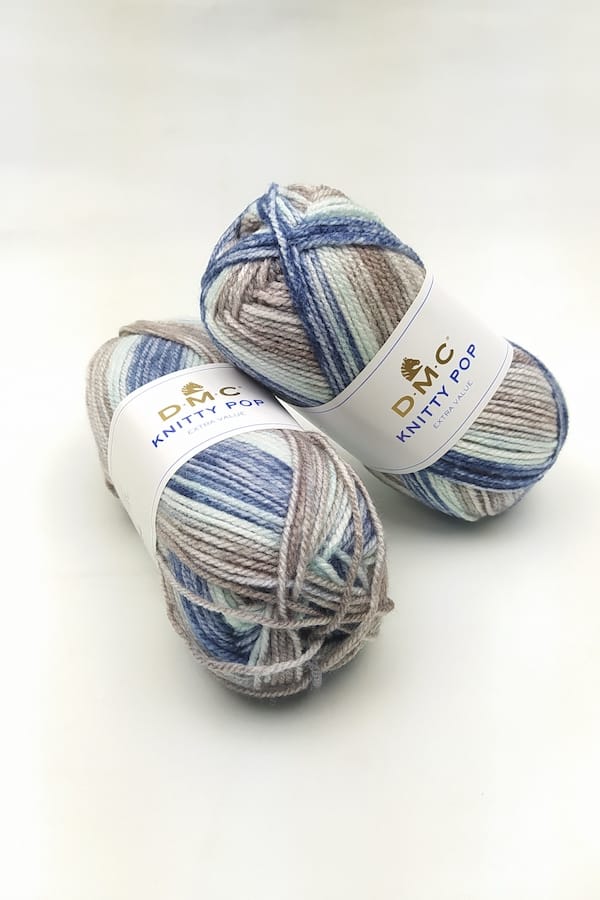 Madeja de lana degradada DMC Knitty Pop. Mercería online en Sevilla. Tienda de hilos y lanas en Bormujos. Todo para amigurumis. Lanas en Sevilla
