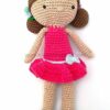 Muñeca de crochet amigurumi mod. Dulce. Algodón 100%, hecho a mano handmade en crochet y con relleno antialérgico. Se hace por encargo.