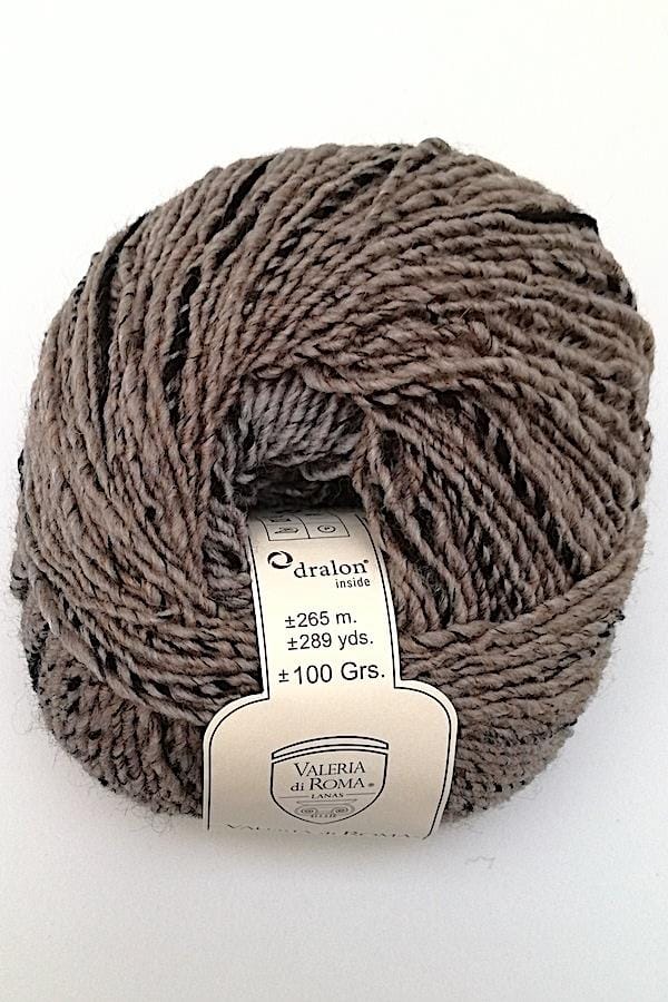 Madeja de lana jaspeada Valeria di Roma 100gr, grosor 4,5-5mm mod. Nazca