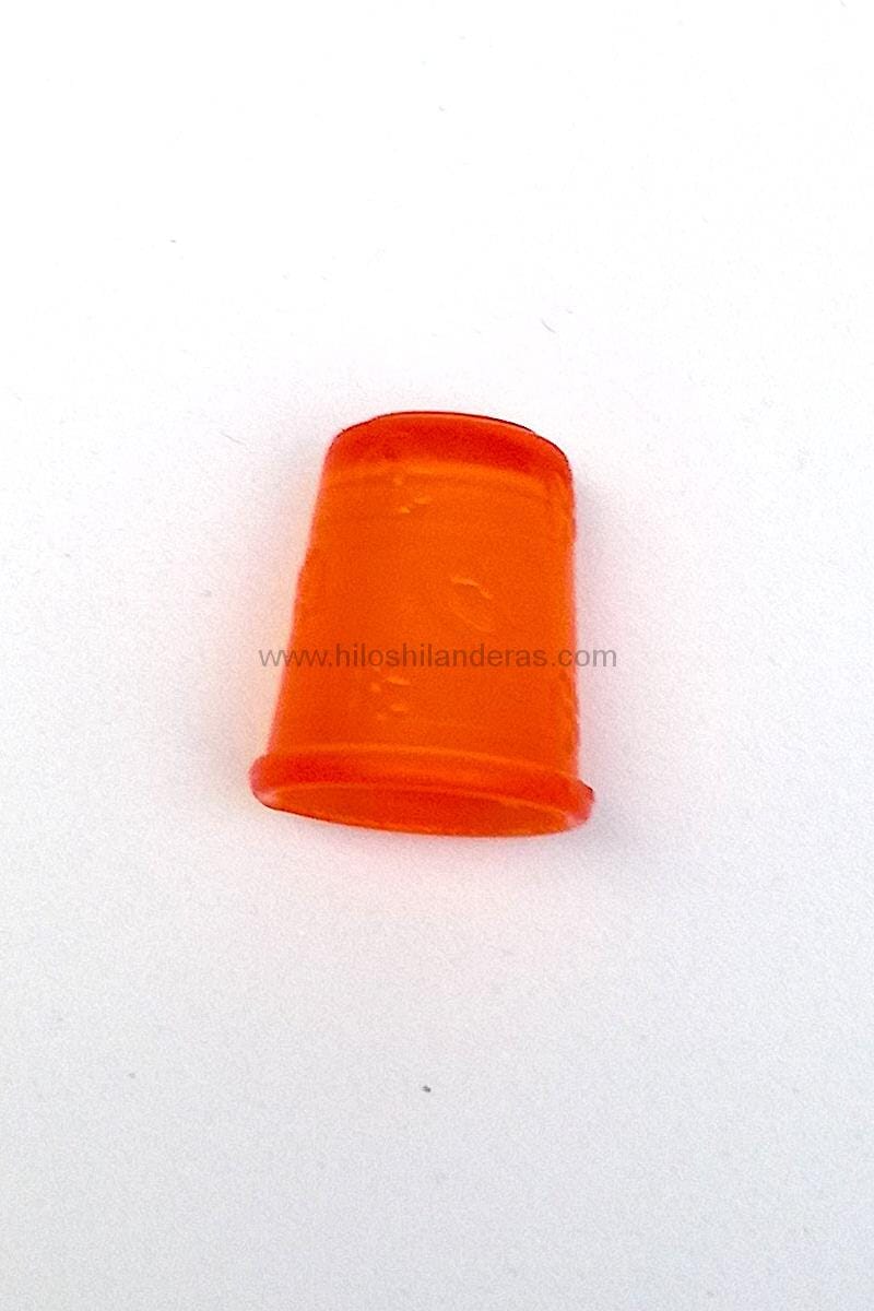 Dedal de silicona Gütermann ajustable de goma flexible de colores surtidos. Artículos para costura. Mercería online low cost
