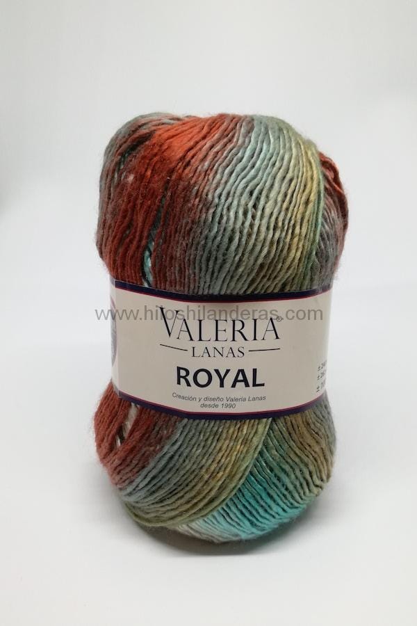 Madeja de lana Valeria di Roma 100 grs 4.5-5 mm grosor mod. Royal